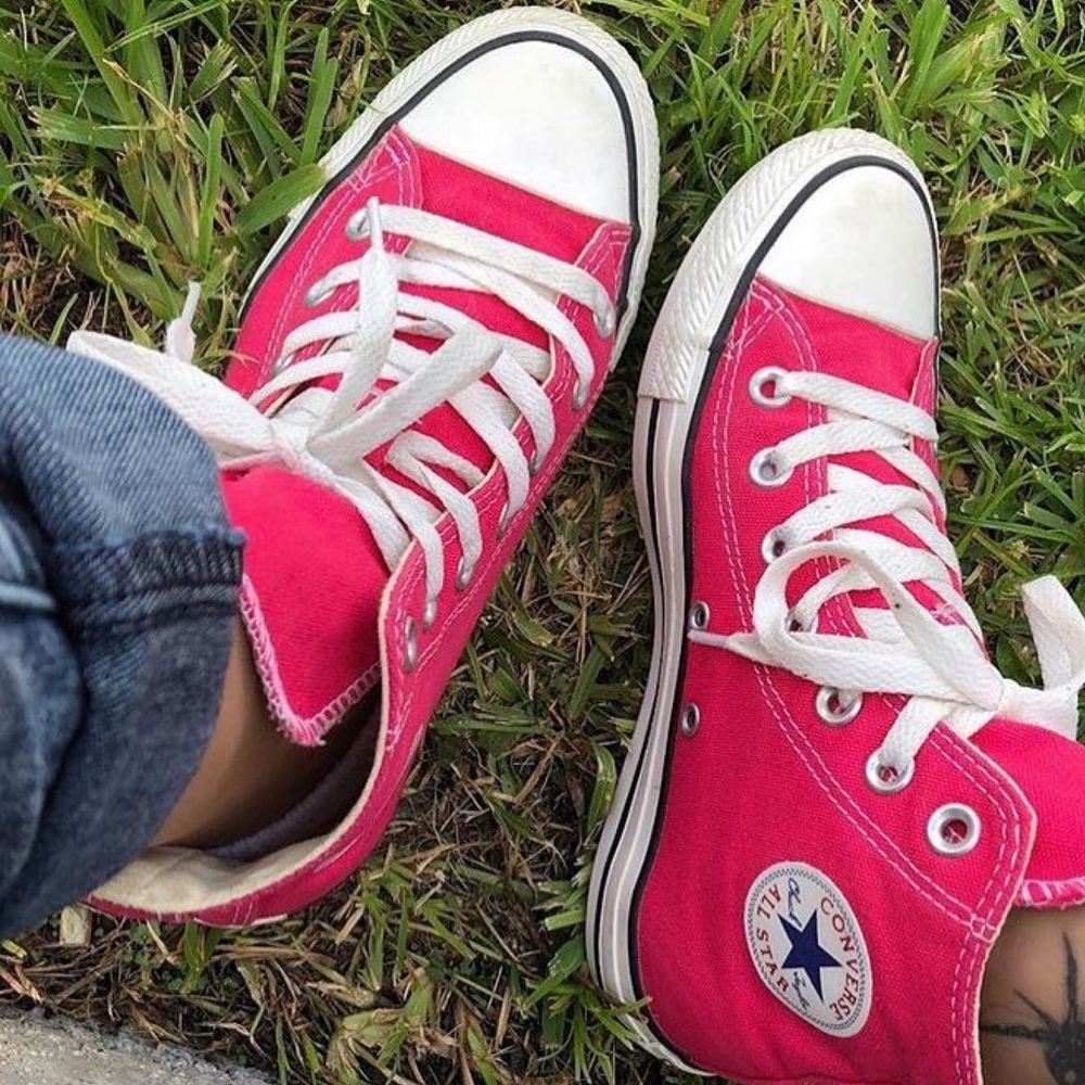 Hot Pink Converse